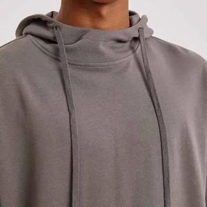 ชุดวอร์มผ้าฝ้าย100% ซักด้วยกรดชุดวอร์มผ้ามีฮู้ดทรงถุงน้ำหนักมากชุดกางเกงวิ่งจ็อกเกอร์ผู้ผลิตเสื้อผ้า - Product Image 5