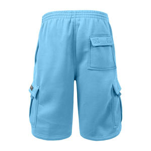 Shorts pour hommes sur mesure couleur unie Style High Street Fabriqué au Pakistan Tissu en coton en vente Shorts de gym décontractés pour hommes - Product Image 4