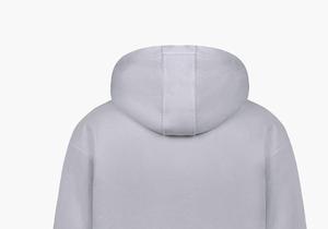 เสื้อฮู้ดดี้โอเวอร์ไซส์ทรงหลวมสำหรับฤดูหนาว 350gsm 2 ชิ้น สตรีทแวร์สั่งทำพิเศษ ปักลายเชนิลล์ ดิจิตอล ผ้าฝ้ายผสม - Product Image 6