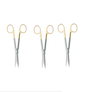 Tijeras Quirúrgicas Profesionales Rectas de 14.5 cm, de Acero Inoxidable, Reutilizables, Afiladas, de Precisión, Instrumento Médico - Product Image 4