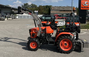Comprar tractor compacto Kubota EK1-261 de 24HP 4WD diésel usado y nuevo con cargador frontal, máquina agrícola en venta - Product Image 3