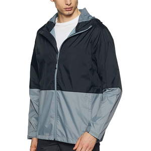 Personnalisé Lumière Softshell Voile Homme Vestes Étanches Zip-up Pluie Isolé Tech Porter Respirant Plus La Taille Caractéristique Imprimé - Product Image 2