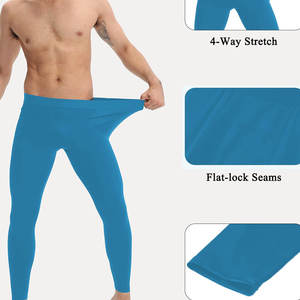 Gym Wear High Quality Legging <b>For</b> Men's Wholesale <b>Elastic</b> Waist Yoga Leggings Best Casual Look Polyester Stretchable Fabric - Product Image 5