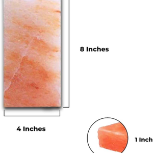 อิฐเกลือหิมาลัยสีชมพูแท้จากปากีสถาน ขนาด 8x4x2 นิ้ว สำหรับสตูดิโอโยคะ - Product Image 5
