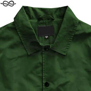 เสื้อแจ็กเก็ตกันลมผ้าไนลอนสำหรับผู้ชายเสื้อแจ็กเก็ตกันน้ำน้ำหนักเบาติดแน่นด้านหน้าปรับชายเสื้อกีฬา - Product Image 3