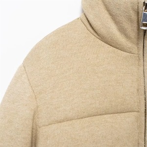 Veste d'hiver coupe-vent de haute qualité veste décontractée à fermeture éclair en gros veste bouffante à col montant élégante et personnalisée veste pour femmes - Product Image 4