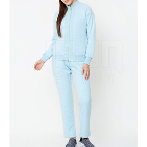 ชุดวอร์มขนแกะมีฮู้ดของผู้หญิงชุดลำลองแบบสีล้วนสำหรับฤดูหนาว - Product Image 4