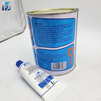 Colle à pierre en polyester pour marbre et granit, 0,7 L, pour la réparation et le polissage des bords de comptoir