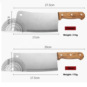 Alta calidad nuevo personalizable estilo chino Acero inoxidable cocina Metal carne cuchillo hueso vegetal corte ODM OEM soporte - Product Image 2