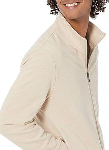 Veste polaire d'hiver personnalisée 1/4 zip, coupe ample, pull pour homme, écologique, coupe-vent - Product Image 4