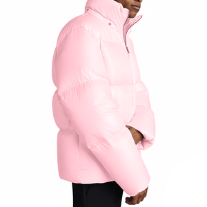 Chaqueta Acolchada Personalizada para Hombre, Talla Regular, Ropa de Calle de Invierno, Chaquetas Acolchadas con Logotipo Personalizado para Hombre, Abrigo de Invierno Grueso de Alta Calidad - Product Image 4