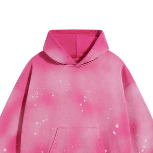 Sweat à capuche zippé surdimensionné délavé à l'acide de haute qualité personnalisé pour hommes Streetwear Broderie thermique à la mode Vente en gros ODM OEM - Product Image 2