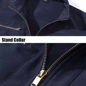 Chaqueta Softshell con diseño de logotipo personalizado para hombre, nuevo estilo de alta calidad con características a prueba de viento, tela de lona, cremallera de nailon - Product Image 3