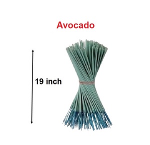 Varillas de incienso natural de aguacate de 19 pulgadas, el suministro a granel más vendido (verde) - Product Image 1