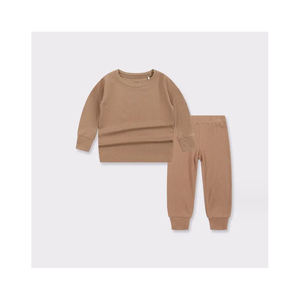 Impresión personalizada Otoño Invierno Bebé Ropa Unisex Algodón puro cálido lindo niños pequeños manga larga sudadera de alta calidad 180Gra - Product Image 1