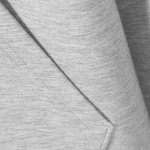Heavyweight French Terry <b>Grey</b> <b>Sweatshirt</b> 100 Cotton Full Zipper Hoodie Custom Boxy Cropped Oversized Designer <b>Mens</b> Hoodie - Product Image 4