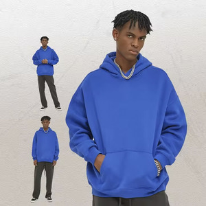 Pull en coton de haute qualité Sweats à capuche surdimensionnés et chauds Vente en gros Sweats à capuche pour hommes avec impression de logo personnalisé et broderie - Product Image 4