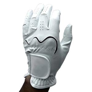 Gants de golf pour hommes en cuir véritable de haute qualité, protection UV, sangle de poignet réglable, antidérapants, imperméables, personnalisables, durables - Product Image 4