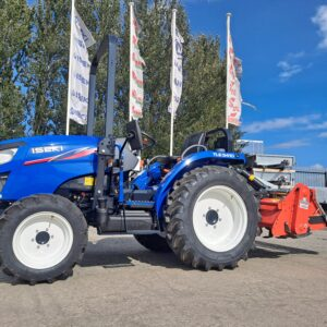 Tracteur utilitaire compact ISEKI TLE 3410 40HP 4x4, diesel, hydrostatique, prêt pour le travail des vergers et des vignobles, avec chargeur frontal. - Product Image 6