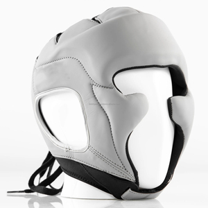 Taekwondo Boxing Children's Microfiber & PU Leather Head Guard Custom Logo Breathable Sparring Training Protective Gear - Product Image 1