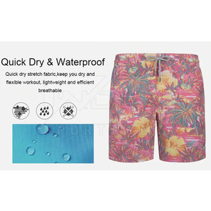 Pantalones Cortos de Playa de Secado Rápido con Estampado Sólido de Moda, Estilo Urbano, con Etiqueta Privada, Precio Bajo, Gran Venta - Product Image 3