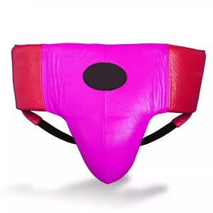 Protector de ingle de cuero PU de alta calidad Protector DE SEGURIDAD personalizado para boxeo Taekwondo International Fighting-Winner's Choice - Product Image 3