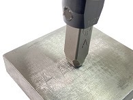 APLUS marteau d'estampage à l'air ES-13 clair lisible sur le métal, tampons à changement rapide - Product Image 4