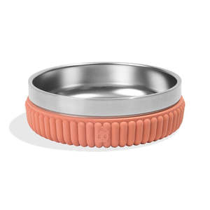 Tazón y Comedero para Mascotas de Arcilla con Rayas Pequeñas Tuff, Calidad Premium para Amigos Peludos - Product Image 2