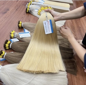 Extensiones de cabello liso vietnamita virgen Remy al por mayor cabello humano crudo de alta calidad todos los colores adecuados - Product Image 2