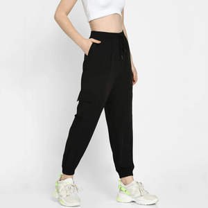 Professional High Quality <b>Women's</b> Fitness Sweatpants Custom Made Light <b>Weight</b> Jogger Winter Fleece Fabric Custom Logo Mid Flat - Product Image 4