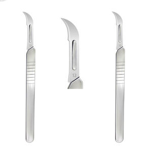 Factory Price Surgical <b>Blade</b> Handle Surgical Product Stainless Steel Custom OEM Design <b>Blade</b> <b>Scalpel</b> No 3 & 4 Cheap Price - Product Image 2