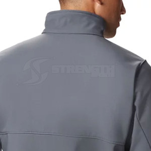 Chaqueta Softshell cómoda de moda para hombres Chaqueta Softshell de nylon de poliéster para hombres para adultos - Product Image 4