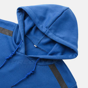 Style de rue personnalisé hommes sweats à capuche contraste de couleur sweats à capuche vêtements d'hiver hommes pulls à capuche - Product Image 3