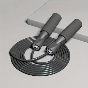 Corde à sauter professionnelle en fil d'acier (1 pièce) pour adultes – Légère et durable pour le sport et l'entraînement en intérieur/extérieur - Product Image 6