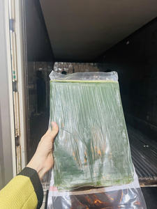 Feuilles de bananier congelées IQF naturelles pour l'emballage alimentaire et la cuisine, prix bas, 100% feuilles de bananier vertes fraîches - Product Image 5