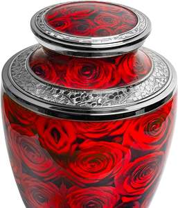 Venta directa de fábrica de urnas de cremación de aluminio y metal disponibles con logotipo y diseño personalizados a precio mayorista - Product Image 1