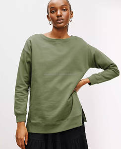 Sudadera con capucha deportiva informal para mujer Impresión personalizada 320g Algodón Invierno/Otoño/Primavera Sudadera con insignia Diseño frontal - Product Image 4