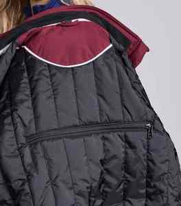 Chaqueta ecuestre de invierno para mujer profesional, tejido elástico transpirable, cálida, cómoda y duradera, abrigo para montar a caballo con logotipo personalizado - Product Image 6