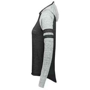 2025 Offre Spéciale mode automne hiver nouveau design blanc rayé fabricants en vrac logo personnalisé pull coton femmes sweats à capuche - Product Image 2