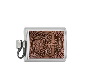 Petaca Portátil de Acero Inoxidable de 8 oz, Hecha a Mano con Impresión Personalizada - Product Image 4