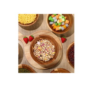 Plato de madera de acacia para pizza y quesos de diferentes tamaños para formas redondas y utensilios de cocina y uso en restaurantes - Product Image 4