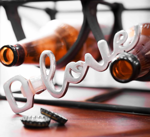 Abrebotellas de amor de Metal plateado para el hogar, boda, restaurante, Bar, hotel, los más nuevos utensilios de cocina, abridor de botellas de vino y cerveza 2025 - Product Image 4