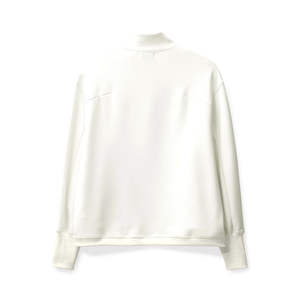 Sweat-shirt polaire demi-zip personnalisé pour l'hiver, avec logo frontal, coupe confortable, col zippé haut, poignets et ourlet côtelés, en coton de haute qualité - Product Image 4