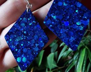 Pendientes de Resina Bordados a Mano, Joyería de Moda de Acero Inoxidable para Mujeres y Niñas, Estilo Clásico para Bodas, Alta Calidad - Product Image 6