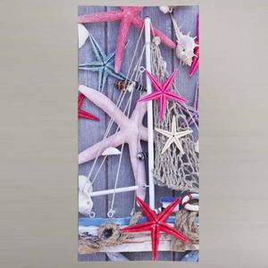 Serviette de plage en coton personnalisable 350 GSM imprimée numériquement avec style tropical pour les vacances de sport, les bains de soleil d'été 37 - Product Image 6