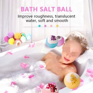 Bombas de Baño Efervescentes con Aceites Esenciales, Hidratantes, Flores Secas, Sales Efervescentes, Cañón de Vapor, <span class=keywords><strong>Burbujas</strong></span>, Venta al por Mayor Directa - Product Image 3