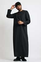 Kurta Thobes à manches longues en coton doux pour hommes Vêtements pour hommes pakistanais à forte demande pour vêtements décontractés Thobe musulman pour adultes