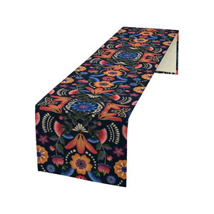 Dernier design, chemin de table brodé fantaisie pour mariage et fête, 100% coton pur, décoration de la maison - Product Image 5