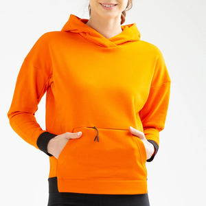 Sudaderas con Cierre Personalizadas, Hechas a Medida, 100% Algodón Transpirable, Sudaderas Cortas con Cierre y Cuello Alto para Mujer, al Mejor Precio y Alta Calidad - Product Image 2