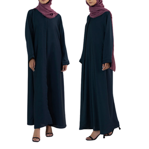 2024 alta calidad Dubai Abaya musulmán mujeres vestido elegante modesto diseño islámico para mujeres transpirable y de talla grande para adultos - Product Image 1